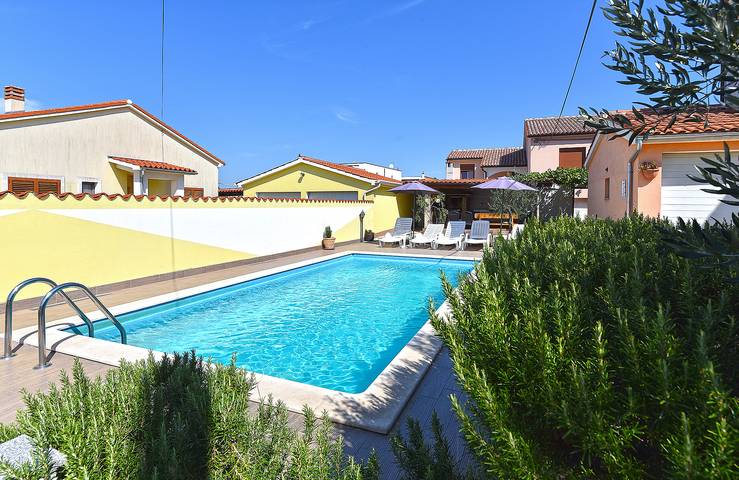 Ferienhaus für 16 Personen mit Balkon in Grad Vodnjan, Südküste Istrien