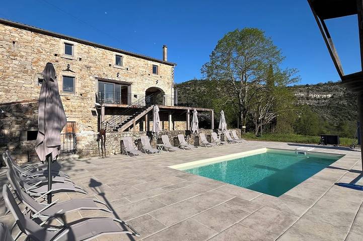 Maison de vacances pour 22 personnes, avec Balcon et Jardin