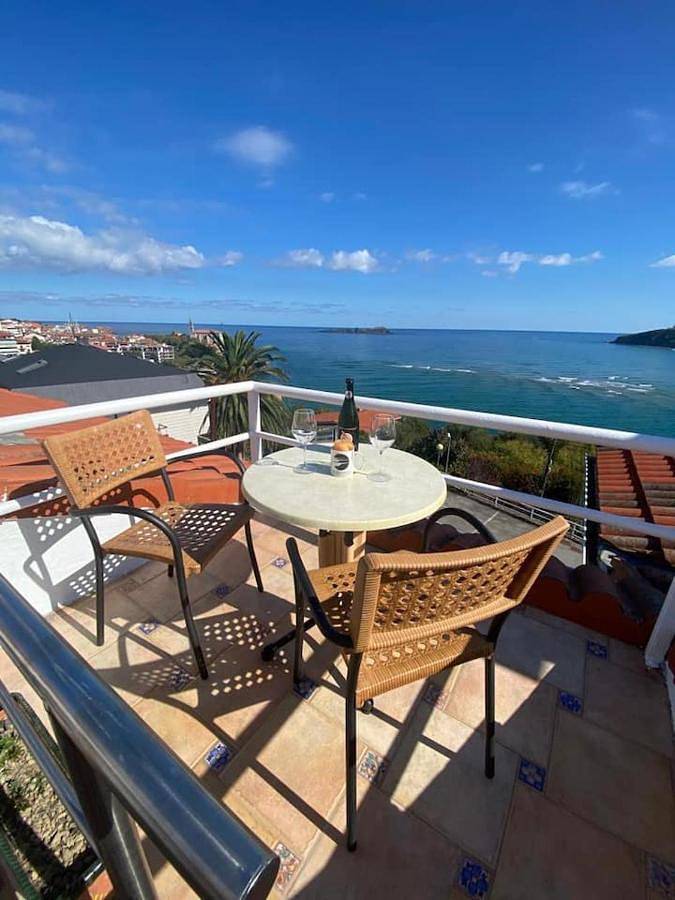 Apartamento vacacional entero, Mundaka Vista Mar L-Bi-52 in Laidatxu (Mundaka), Mundaka