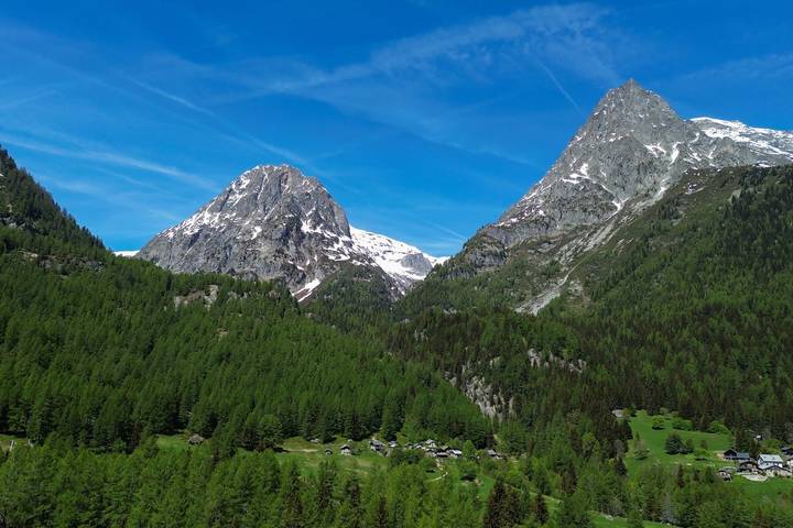 Chalet pour 10 personnes, avec balcon, adapté aux familles à Vallorcine