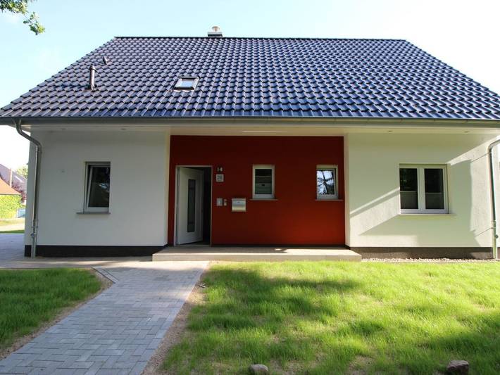 Ferienwohnung für 4 Personen, mit Balkon und Terrasse sowie Garten und Sauna in Mecklenburgische Seenplatte