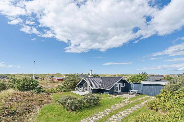 Ferienhaus für 5 Personen, mit Terrasse und Balkon/Terrasse in Hvide Sande