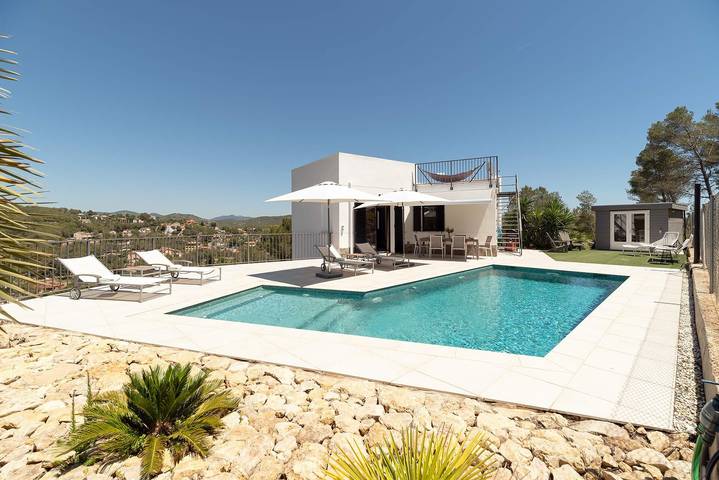 Casa de vacaciones para 4 personas, con Balcón y Jardín en Garraf