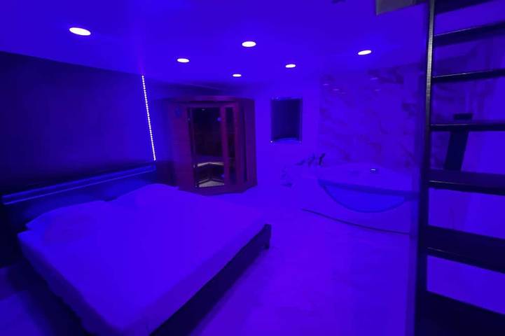 Maison Appartement Triplex Avec Jacuzzi et Sauna in Saint-Étienne, Loire