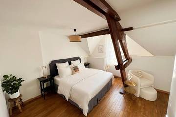 Gîte pour 4 personnes, avec vue et terrasse dans Office De Tourisme De Chablis