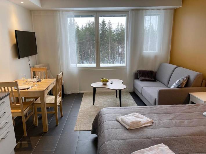 Appart’hôtel pour 3 personnes, avec Sauna dans Levi