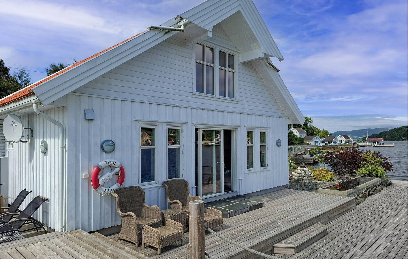 Maison de vacances pour 2 personnes avec terrasse in Skjoldastraumen, Tysvær