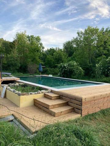 Gîte pour 4 personnes, avec piscine ainsi que jardin et vue à Allemagne-en-Provence