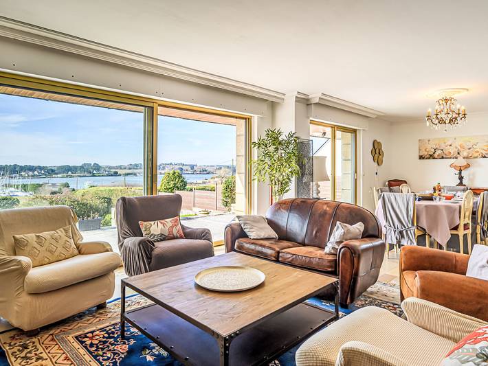 Location de vacances pour 10 personnes, avec terrasse et jardin à Baden (France) - 4