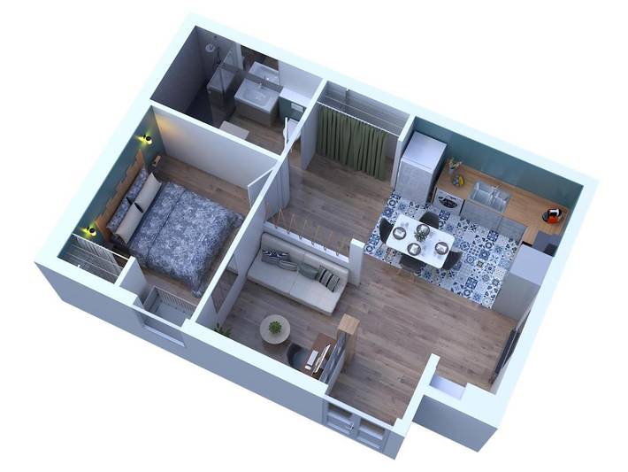 Gîte pour 3 personnes dans Musée Sainte Bernadette Moulin Lacadé Maison Paternelle - 3