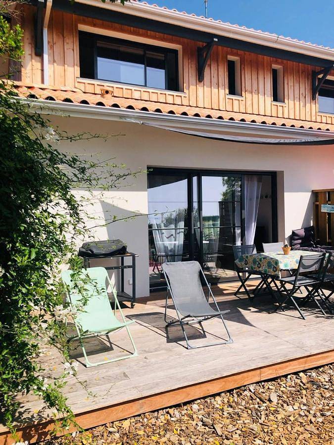 Maison de vacances pour 4 personnes, avec Terrasse ainsi que Jardin et Vue dans Claouey
