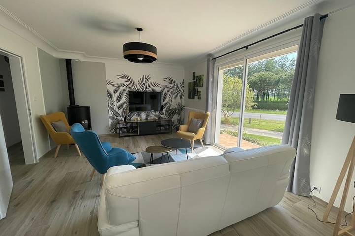 Gîte pour 6 personnes, avec jardin - 1