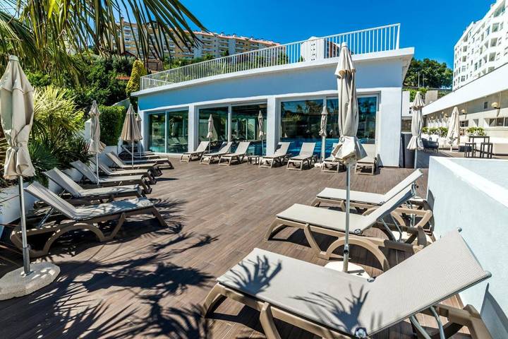 Hôtel pour 3 personnes, avec jacuzzi et sauna ainsi que piscine et terrasse à Covilhã - 2