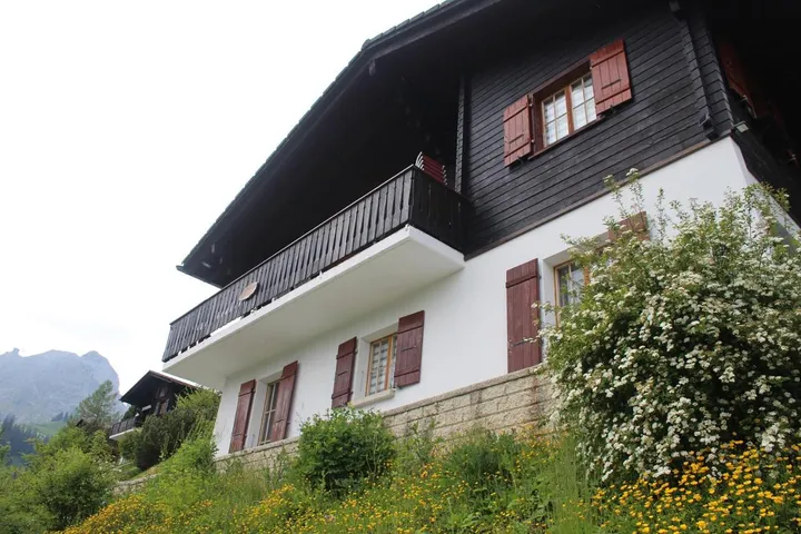 Chalet für 8 Personen, mit Ausblick und Balkon - 1