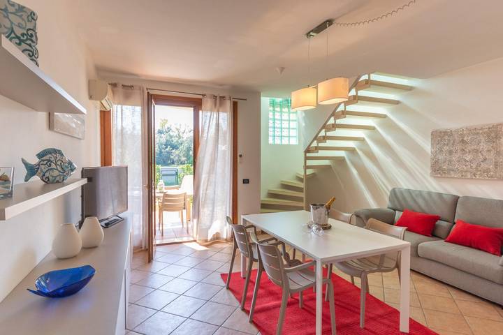 Ferienhaus für 5 Personen, mit Terrasse und Pool