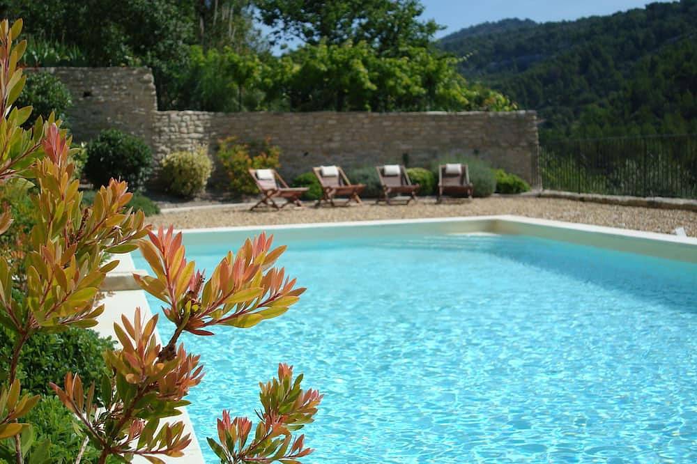 Ferienhaus mit Pool und herrlichem Blick in Saumane-de-Vaucluse, Vaucluse