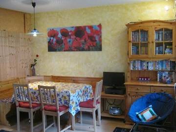 Cottage pour 6 personnes, avec balcon et jardin à Loèche-les-Bains