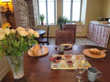 Location de vacances pour 2 personnes, avec terrasse et vue dans Neufchâteau