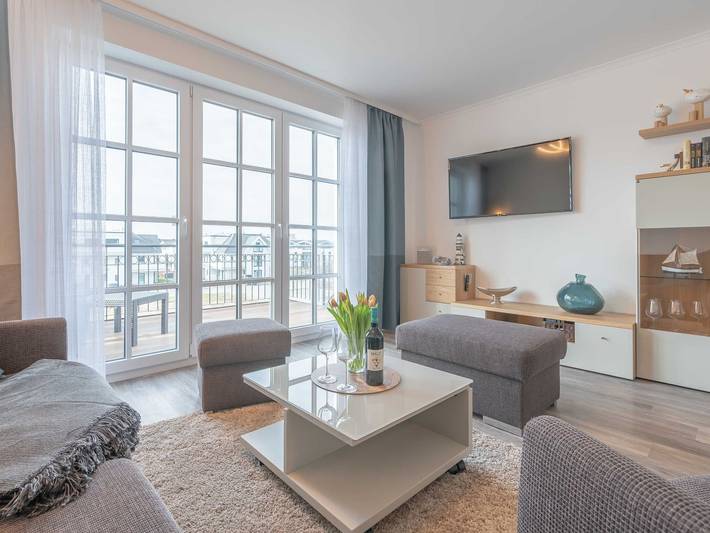 Ferienwohnung für 4 Personen, mit Balkon - 1