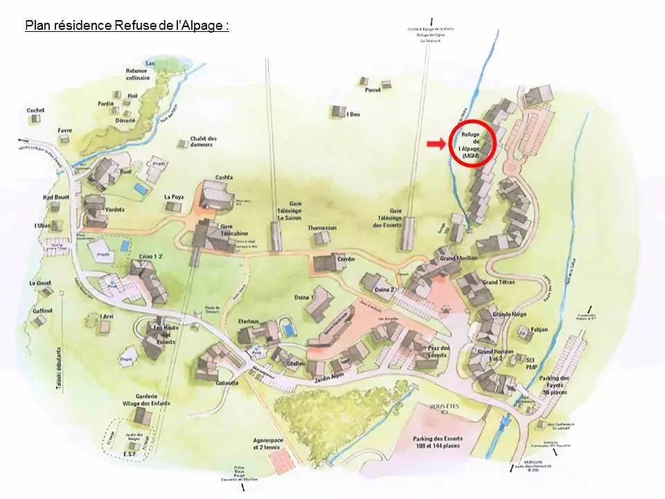 Ganze Wohnung, Schöne Duplex am Fuße der Pisten, Wifi in Station de Morillon, Grand Massif