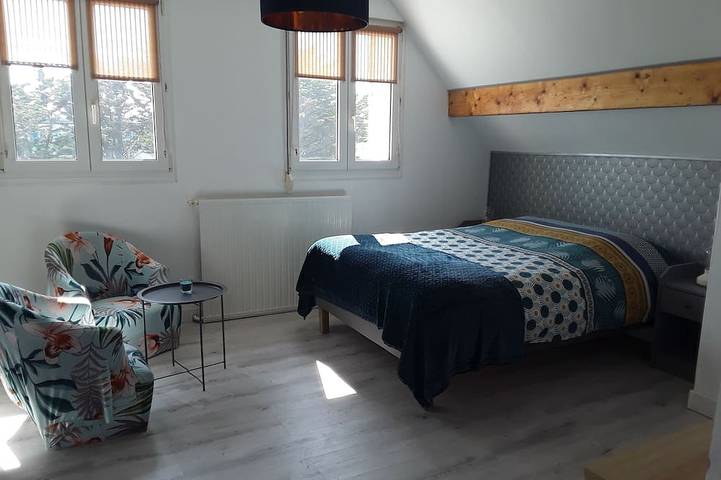 The house right on the water with direct access to the beach. in Ouistreham, Caen und Umgebung