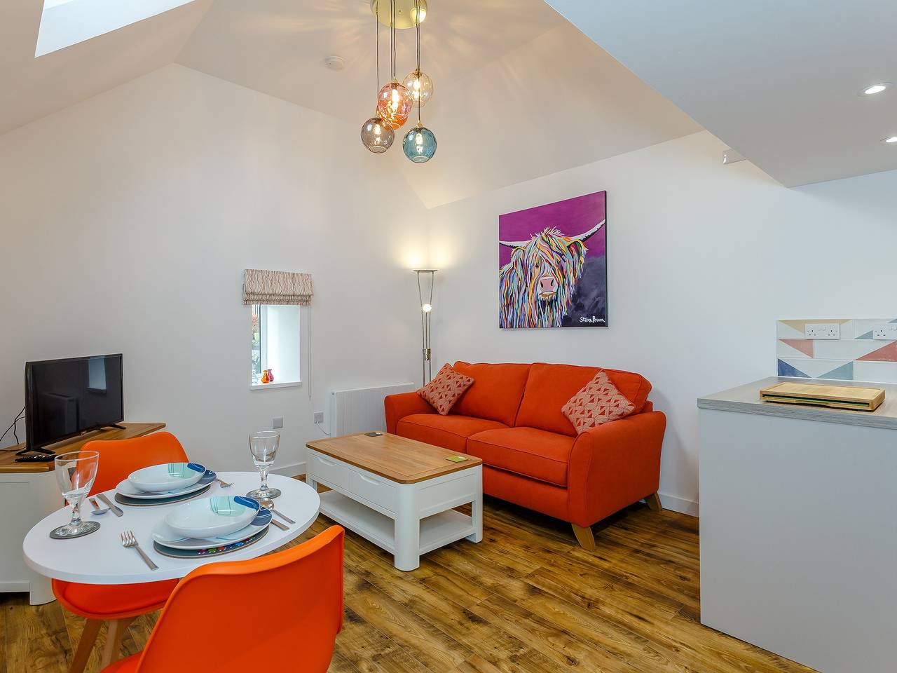 Cottage für 2 Personen mit Garten in Glendale, Highlands