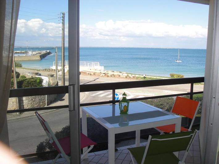 Gîte pour 3 personnes, avec vue et balcon dans Plage Du Porigo