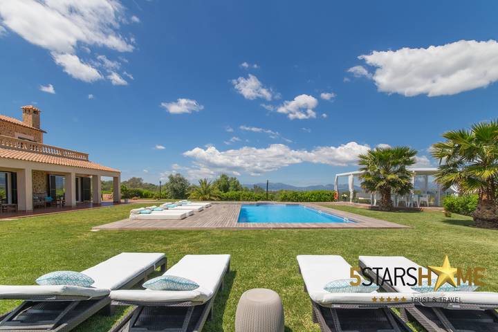 Finca für Gruppen für 12 Personen, mit Balkon und Whirlpool sowie Terrasse und Garten in Palma - 4