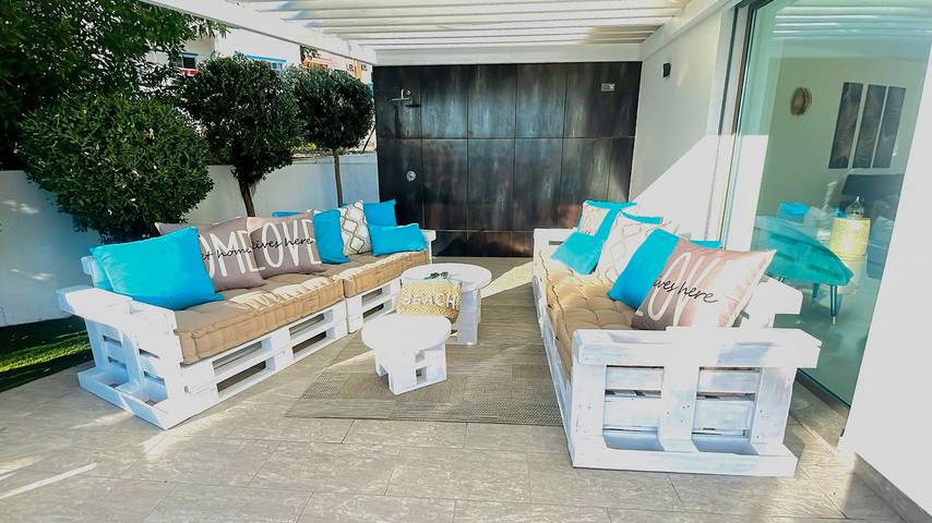 Casa rural para 12 personas, con balcón y jardín en Armação de Pêra (costa) - 4