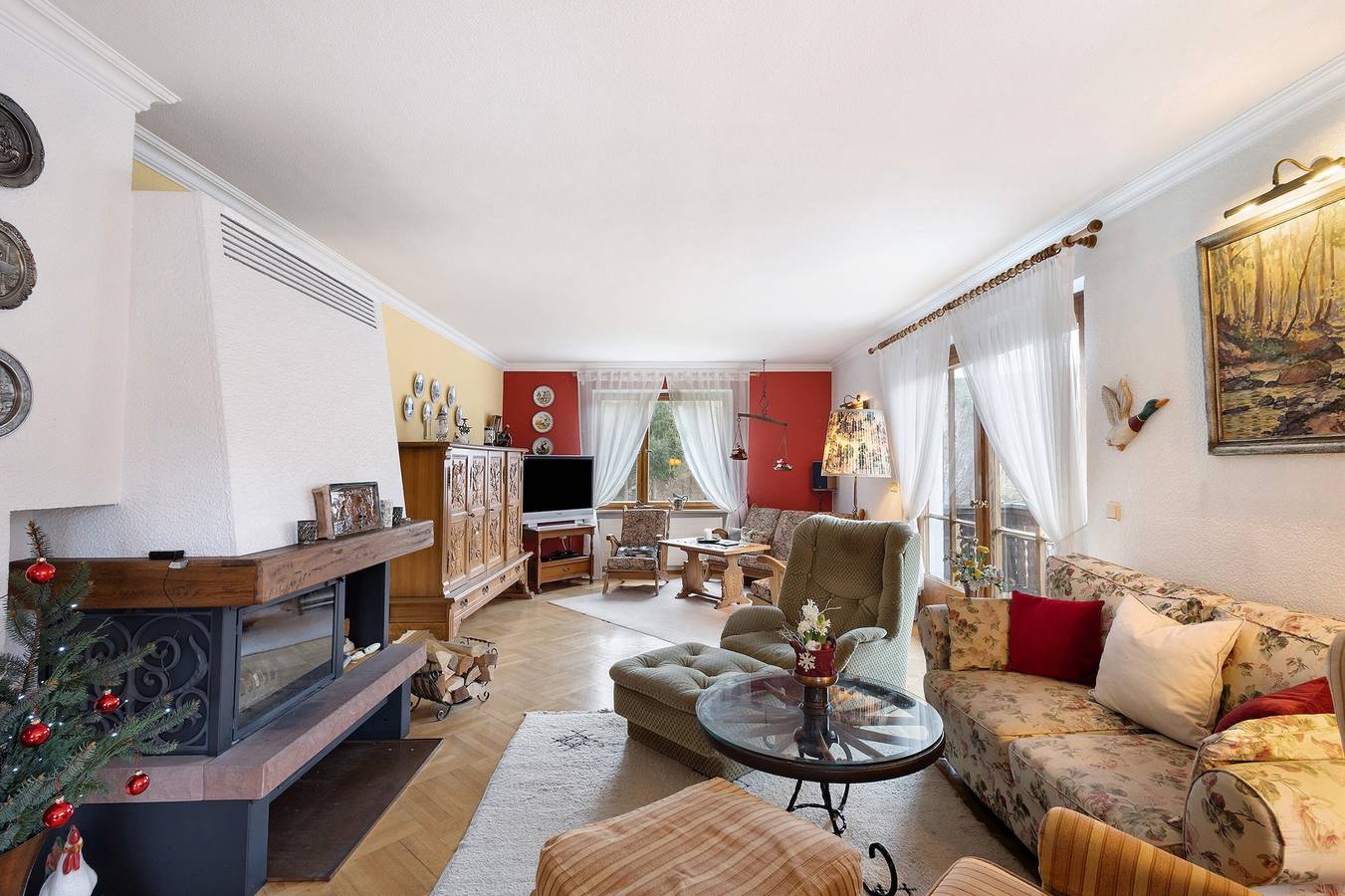 Ganze Wohnung, Ferienwohnung 'Sankt Hubertus' mit Privatterrasse, Balkon und Wlan in Bad Berneck im Fichtelgebirge, Frankenalb