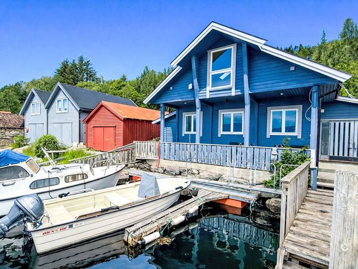 Ferienhaus für 6 Personen, mit Garten und Terrasse sowie Ausblick, mit Haustier