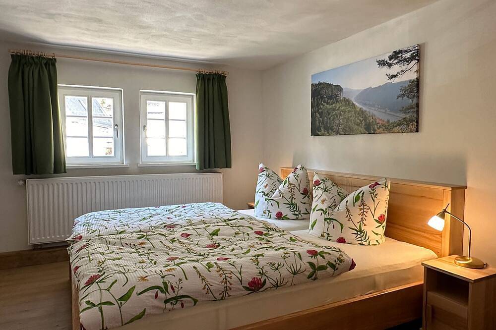 Ganze Wohnung, Gründelstube - gemütliche Ferienwohnung in der Nähe von Bad Schandau in Porschdorf, Bad Schandau