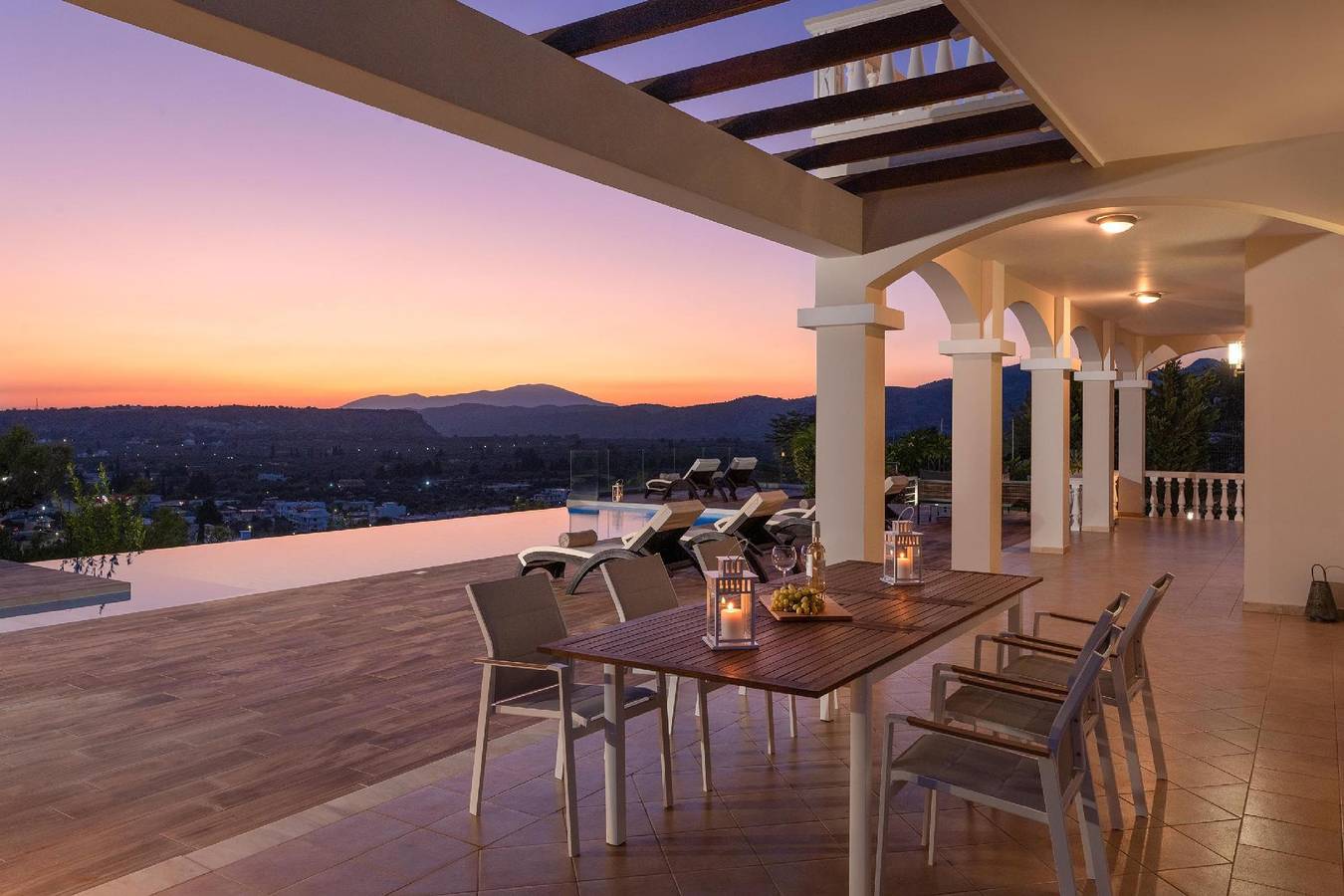 Villa Kamos in Archangelos in Archangelos, Rhodos