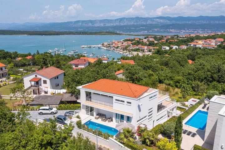 Villa pour 6 personnes, avec piscine et jardin à Klimno - 4