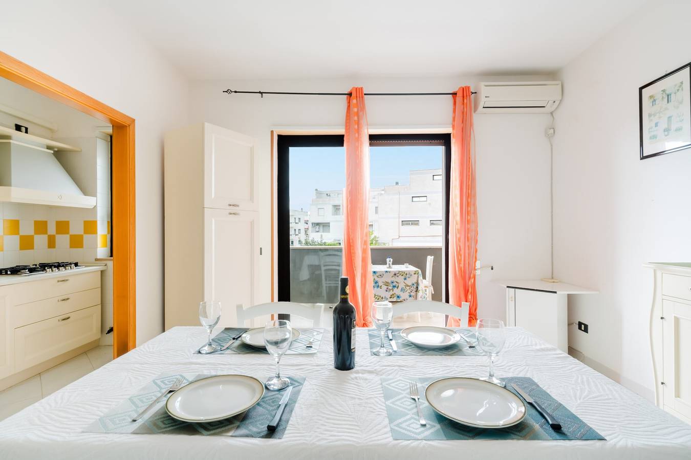 Zentrale Ferienwohnung „Giò“ mit Balkon und Tv in Otranto, Otranto und Umgebung