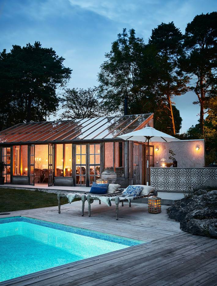 Ferienhaus für 8 Personen, mit Garten und Sauna sowie Terrasse, kinderfreundlich - 1