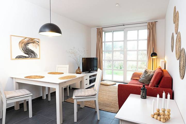 Ferienwohnung für 3 Personen, mit Sauna und Terrasse sowie Garten - 1