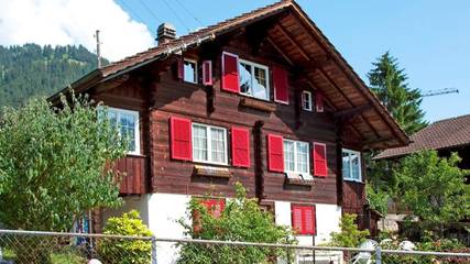 Ferienwohnung für 5 Personen, mit Garten in Frutigen