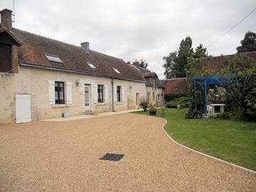 Chambre d’hôte pour 4 personnes, avec jardin dans Tourailles