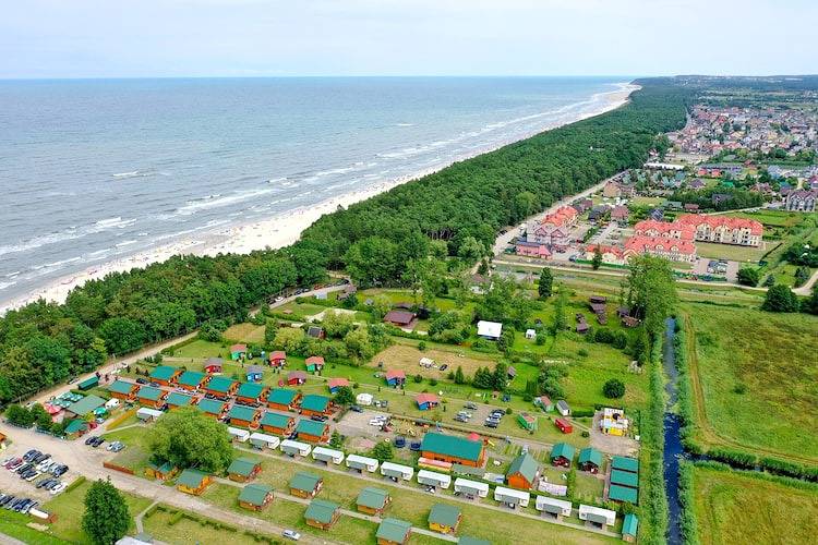 Elegante casa con terraza cerca del mar in Karwia, Krokowa