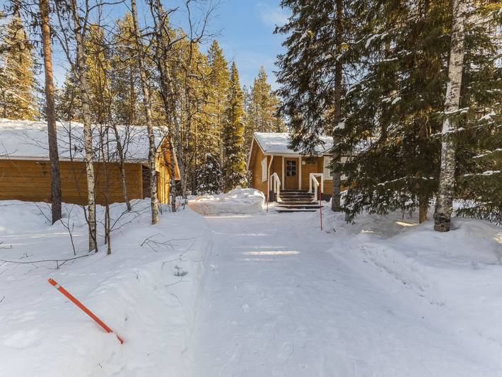 Log cabin for 4 people in Lapland