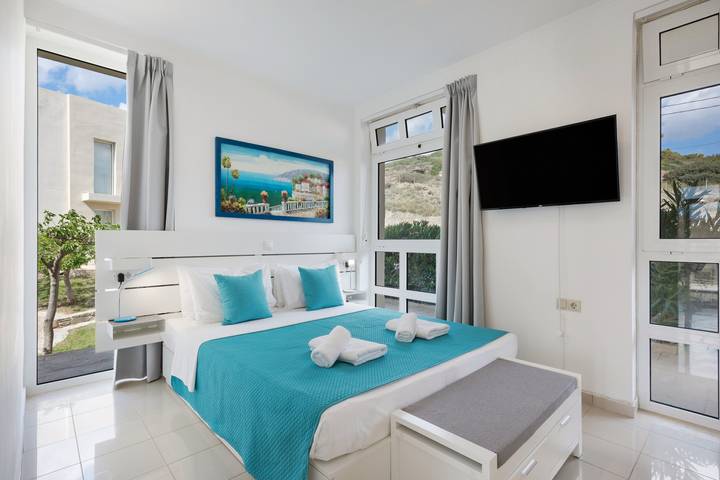 Ganze Wohnung, Apartment mit Meerblick in Strandnähe in Lasithi