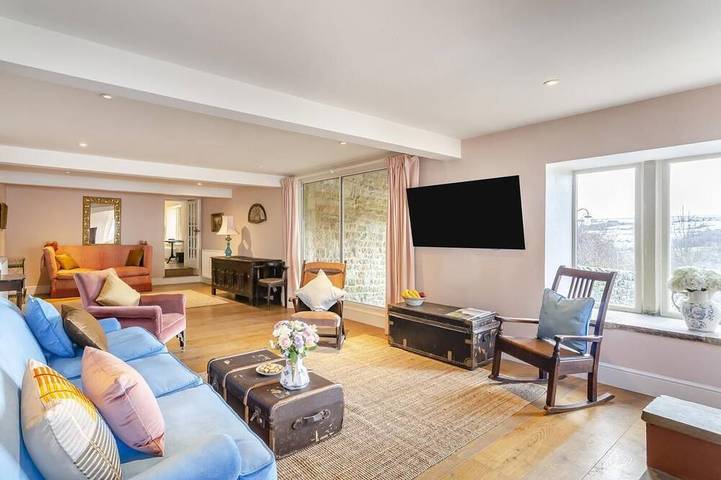 Cottage for 8 people, with garden, with pets in Pateley Bridge
