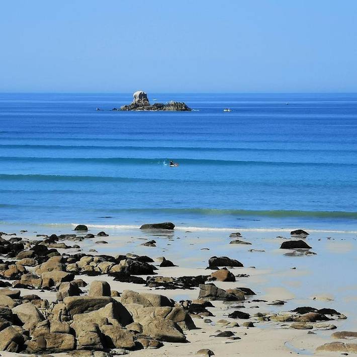 Location de vacances pour 6 personnes, avec jardin et vue dans Plage Pors-Meur - 2