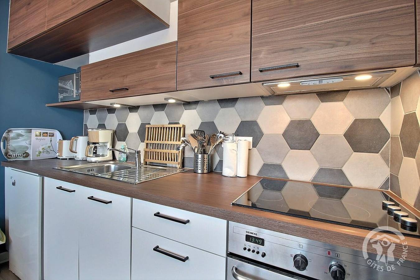 De la Mer in Lézardrieux, Rosa Granitküste