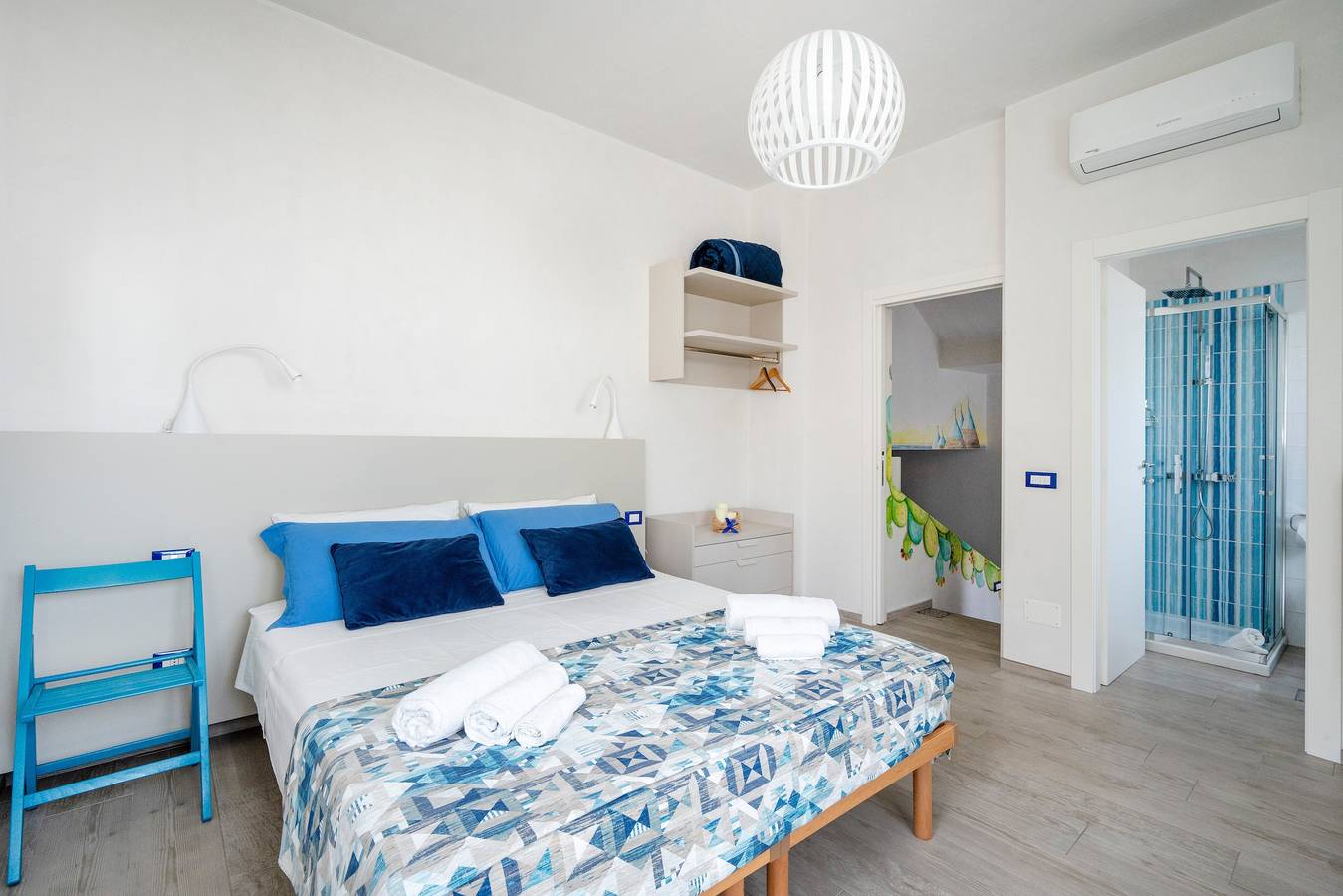 Appartement entier, Appartement de vacances "Gufo Di Mare - Celeste" avec vue sur la mer et terrasse privée in Savelletri, Fasano