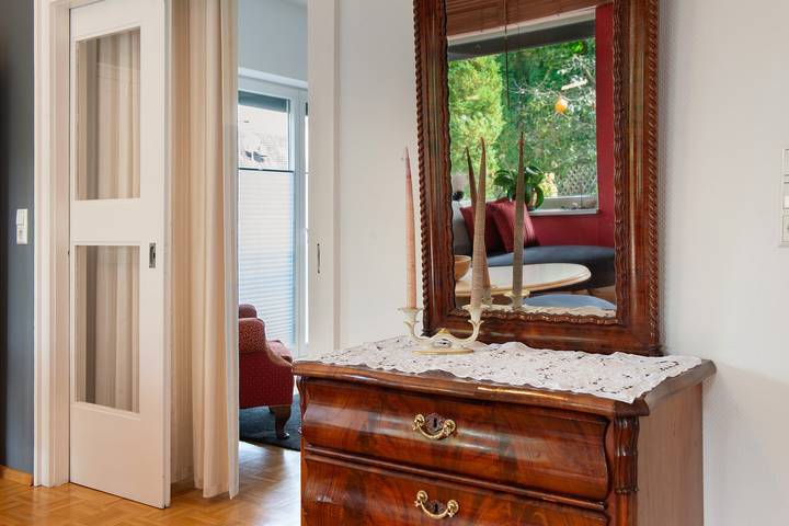 Appartement entier, Appartement 'Refuge avec vue sur le château' avec terrasse et jardin in Sigmaringen, Region Bodensee-Oberschwaben