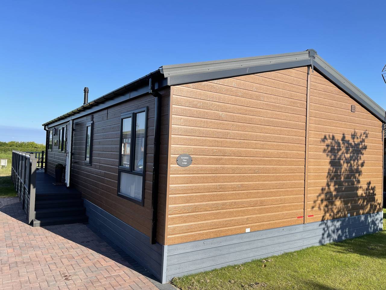 Yorkshire view lodge in Newton on Derwent, East Riding of Yorkshire
