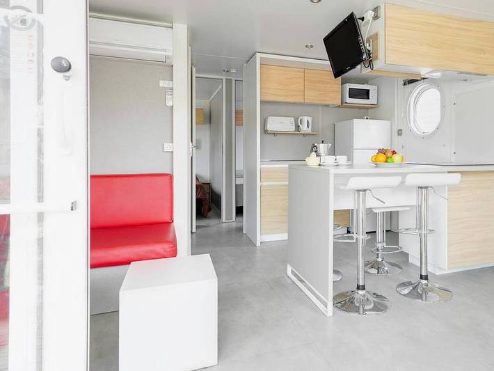 Camping pour 4 personnes, avec bassin pour enfant à Vendres - 3