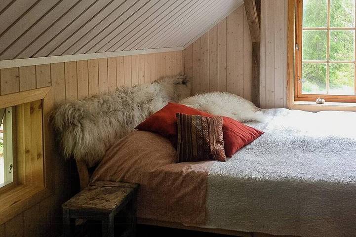 Historische Waldhütte in Steinsvannet in Eidsberg